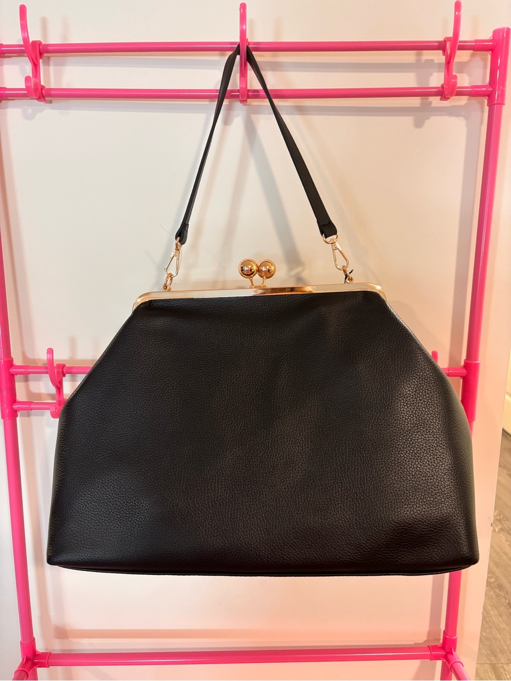 NWT Juicy Couture Kiss Lock Bow Large Frame Bag - Picture 4 of 6